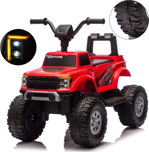 Coche eléctrico Milly Mally Ford F-150 Raptor azul