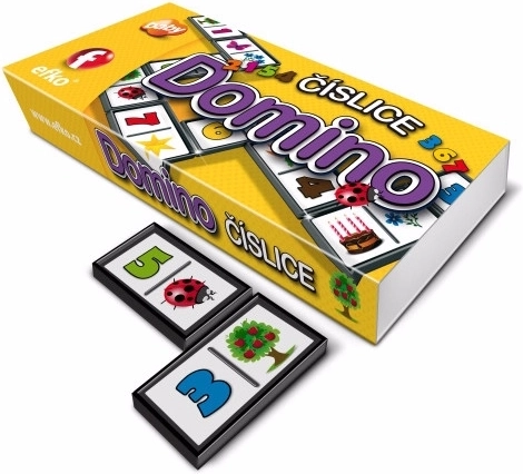 Dominó de números – juego de mesa infantil