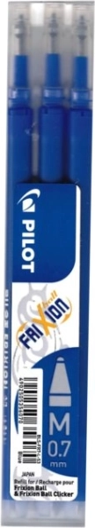 Recambios PILOT FriXion 0,7 mm – azul, 3 uds
