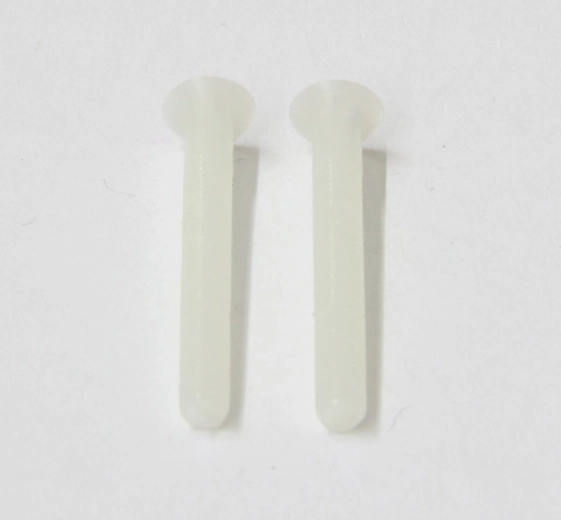 Tornillos avellanados de poliamida M3 × 25 mm, 10 unidades