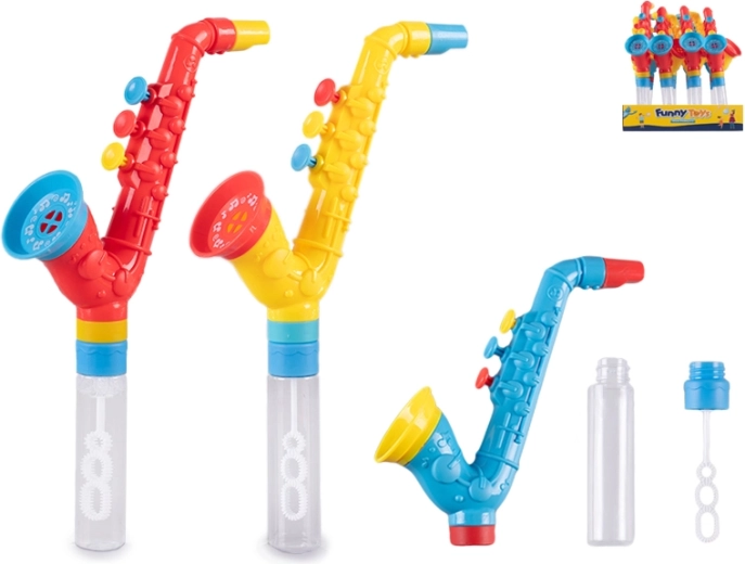 Pompero con saxofón silbador 27 cm