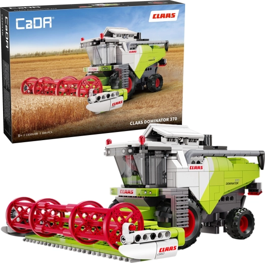 CaDA Claas Dominator 370 kit de construcción cosechadora (384 piezas)