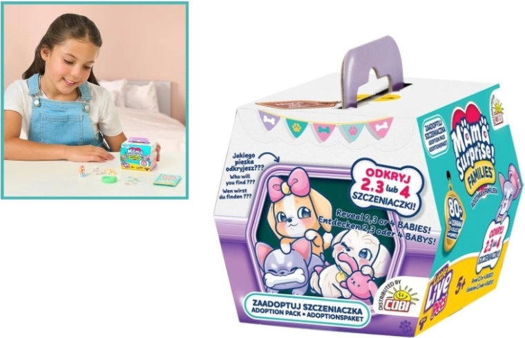 COBI Little Live Pets Las familias adoptan cachorros - 1 pieza