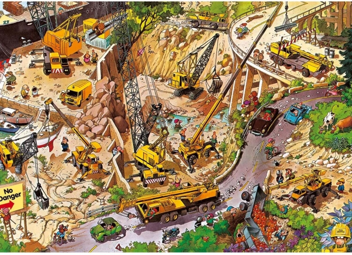 Puzzle HEYE Rompecastillos Tonio 1000 piezas