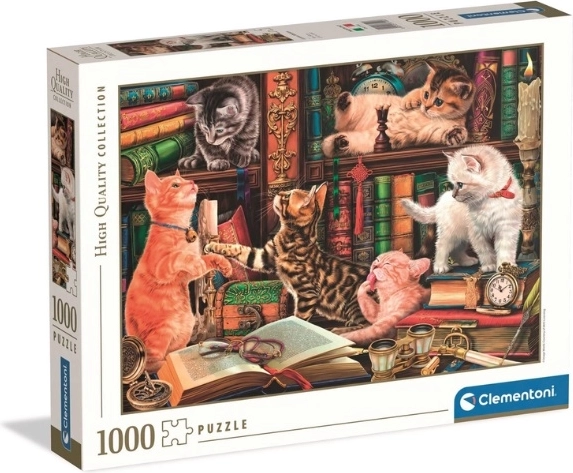Puzzle Clementoni High Quality 1000 piezas Curious whiskers