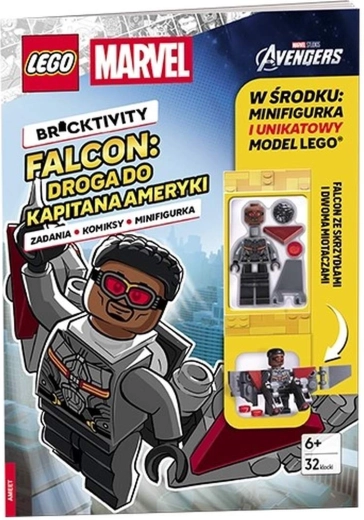 LEGO Marvel Avengers Falcon: cartas de desafíos – el camino hacia el Capitán América
