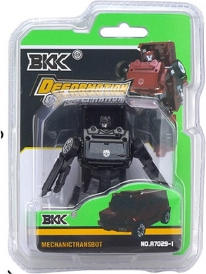 Juguete de coche robot transformable