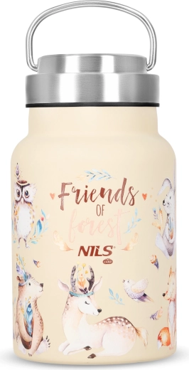 Botella térmica NILS Camp Forest 520 ml