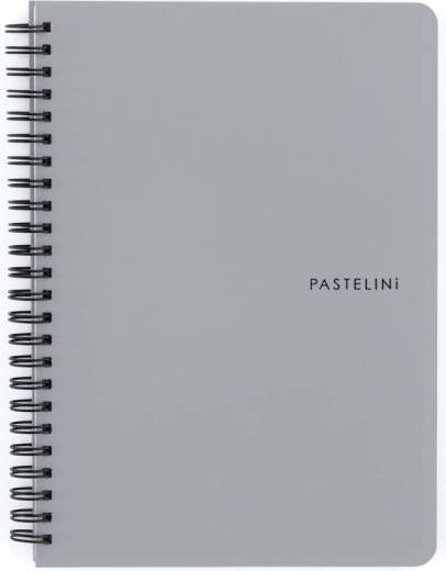 Cuaderno de anillas A5 Pastelini gris