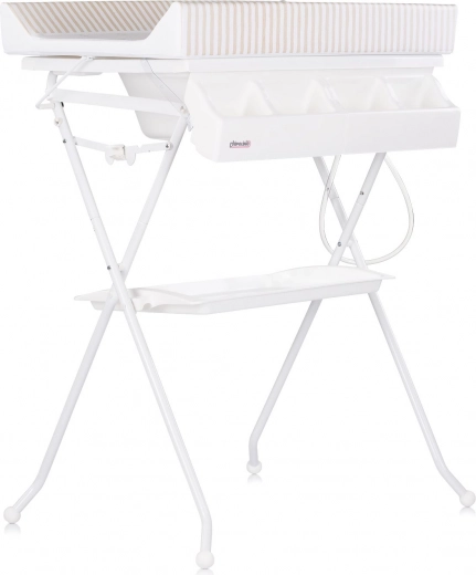 Bañera con cambiador y soporte Aqua Friends Chipolino