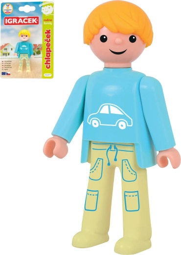 Efko Igráček niño de la edición Familia – figura articulada en cartón - 1 unidad