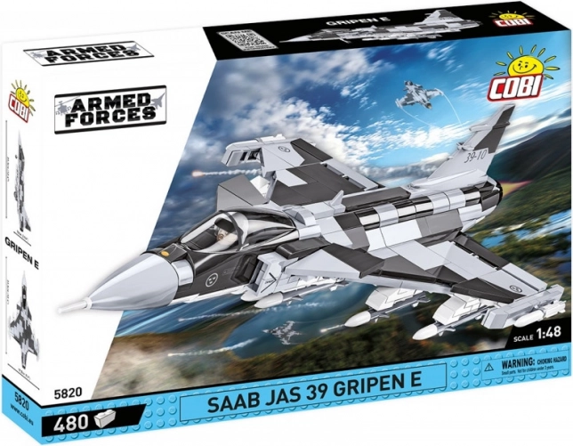 Set de construcción Caza SAAB Jas 39 Gripen E - 480 piezas