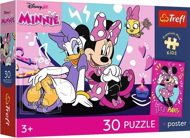 Puzzle Premium Plus Kids Minnie Alegre (30 piezas)