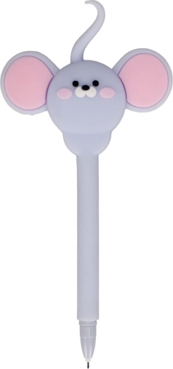 Adorable topper de silicona con ratoncito