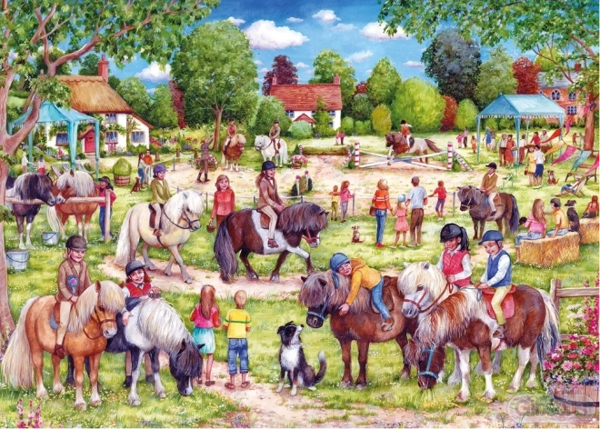 Puzzle GIBSONS Shetland Pony Club 1000 piezas