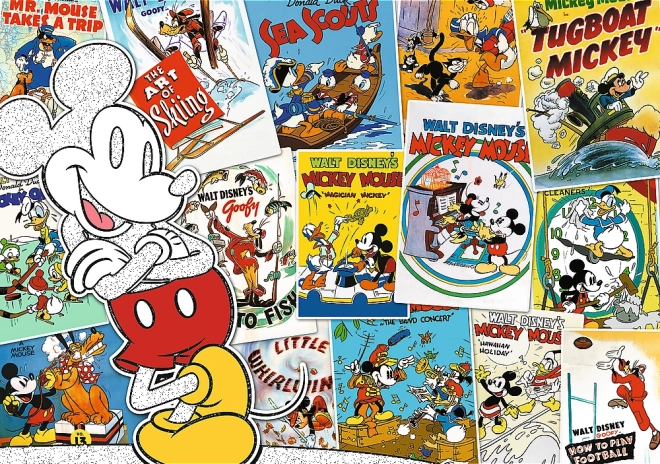 Puzzle de 1000 piezas DISNEY – En el mundo de Mickey