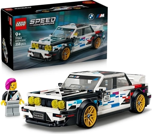 Set de construcción LEGO Speed Champions BMW M3 (E30)