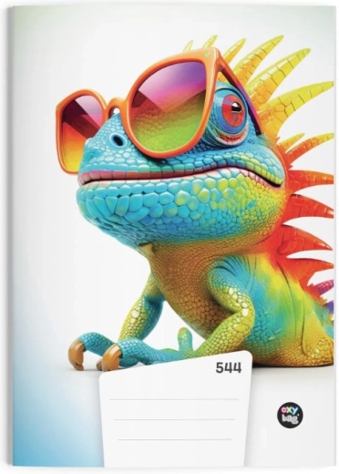 Cuaderno A5 con líneas 40 hojas Chameleon