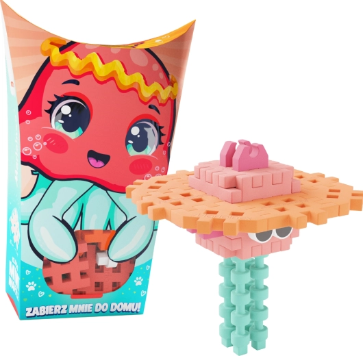 Set de construcción Mini Waffle Pocket Pets – Medusa