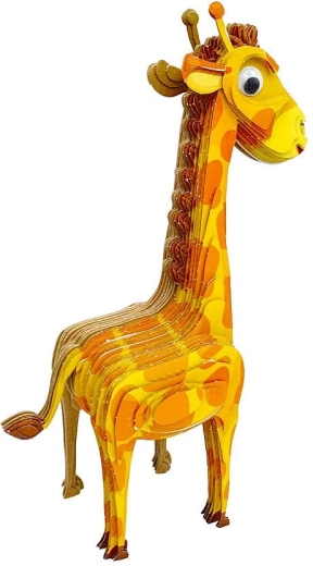 Modelo 3D realista de cartón laminado