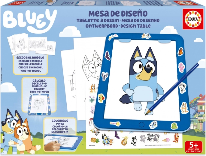 Tableta de dibujo Bluey