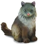CollectA gato del bosque noruego – figura sentada