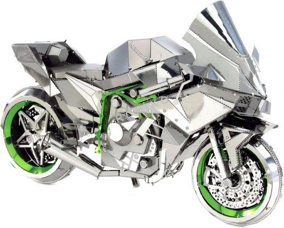 Puzzle metálico 3D Kawasaki Ninja H2R ICONX de Metal Earth