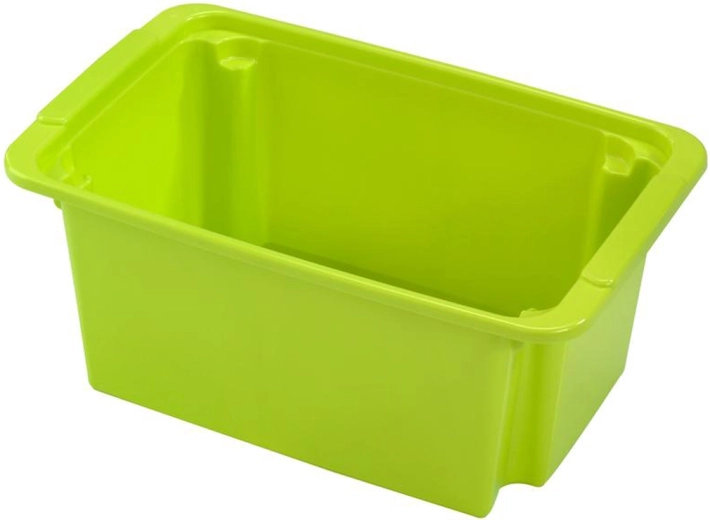 Caja de almacenamiento de plástico Heidrun Mania 5 l sin tapa