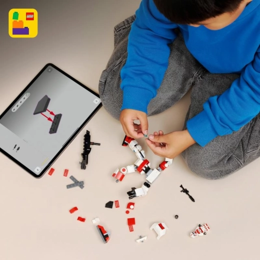 Construcción con la app LEGO Builder