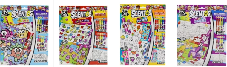 Dibujos perfumados llenos de color