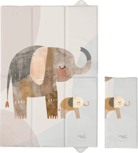 Ceba Baby cambiador de viaje Basic Elephant Family 60 × 40 cm