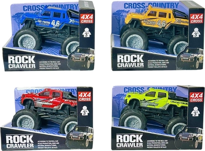 Coche todoterreno tipo monster truck para niños