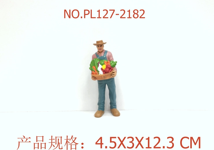 Figura de granjero de 12,3 cm - 1 pieza