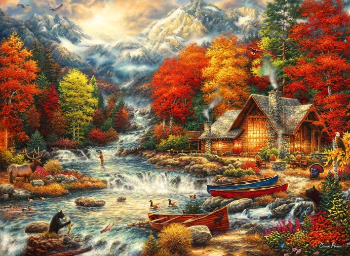 Puzzle Bluebird Tesoros de la naturaleza salvaje 3000 piezas