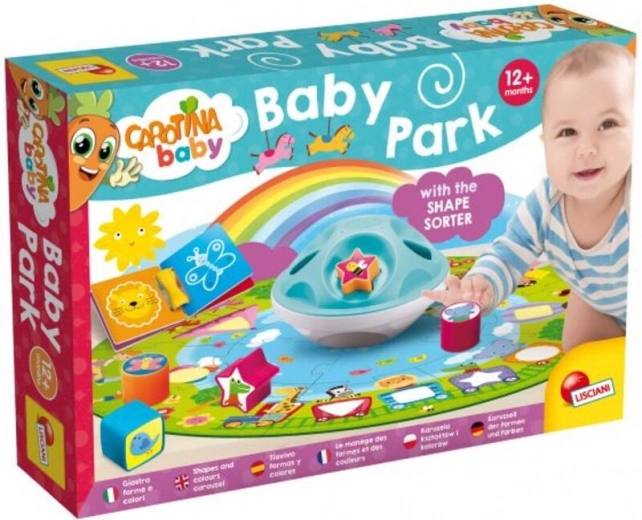 Parque de formas y colores LISCIANI Carotina Baby – juguete educativo para niños a partir de 12 meses