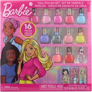 Set de uñas Barbie para niños