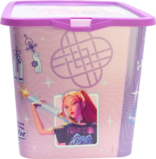 Caja cerrable con tapa extraíble