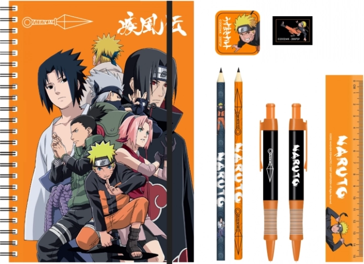 Set escolar Naruto A4