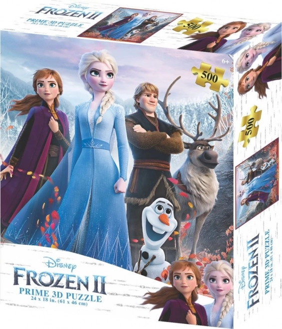 Puzzle 3D FROZEN 500 piezas