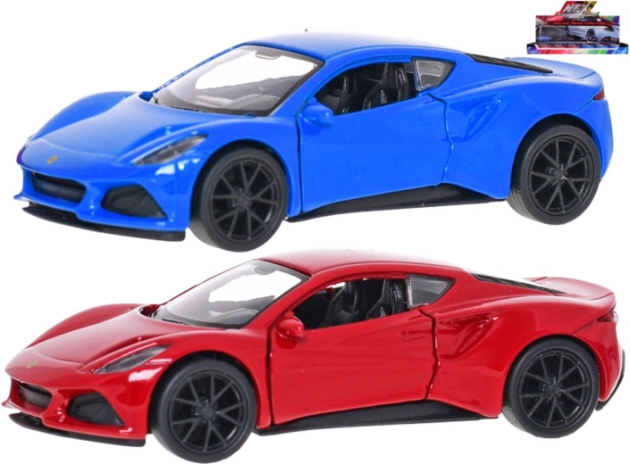 Modelo de coche metálico Lotus Emira 12 cm con retroceso - 1 pieza