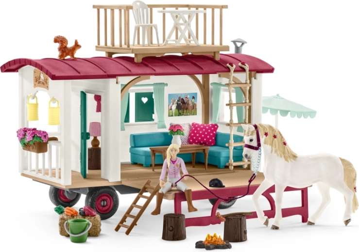Schleich Horse Club caravana para reunión de amigos