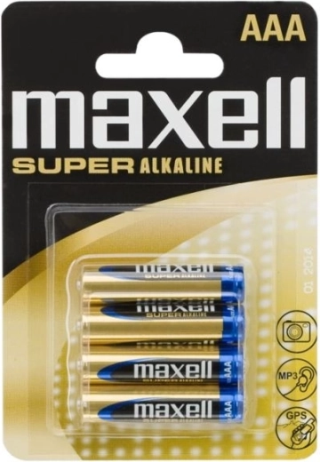 Pilas superalcalinas de botón AAA LR03 XL, 4 unidades
