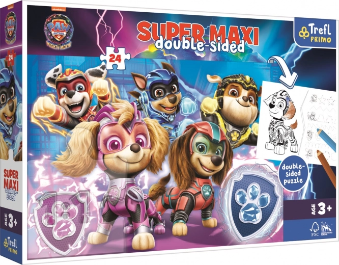 Puzle de 24 piezas Super Maxi Patrulla Canina
