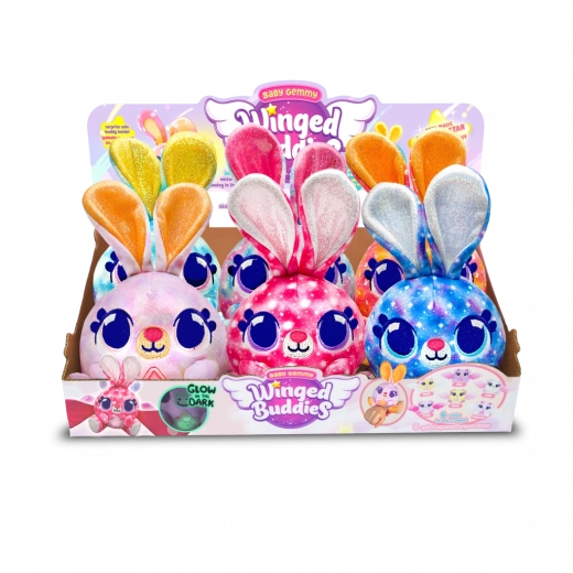 Baby Gemmy conejito de peluche alado