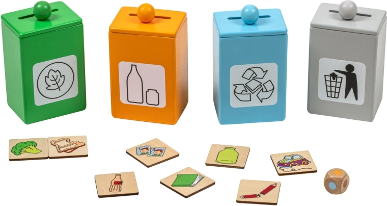 Toys for Life Clasificación de residuos – juego educativo de clasificación