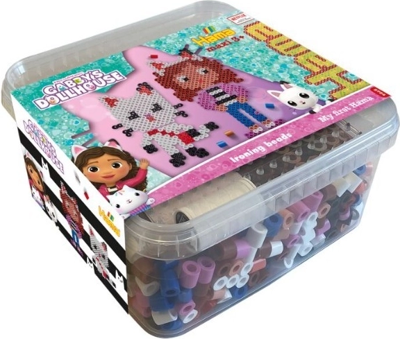 Hama maxi cuentas y placa – La casa de muñecas de Gabby