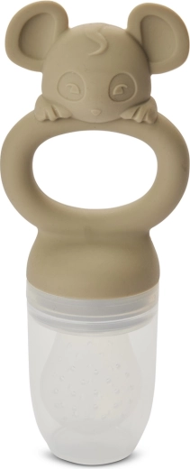Nuuroo lauge mordedor de fruta de silicona cobblestone