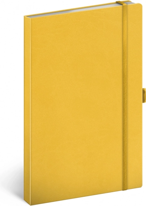 Cuaderno rayado NOTIQUE amarillo 13 × 21 cm