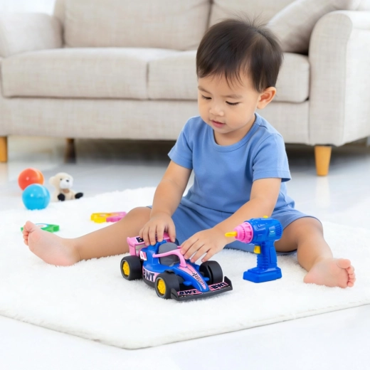 Montaje para pequeños constructores