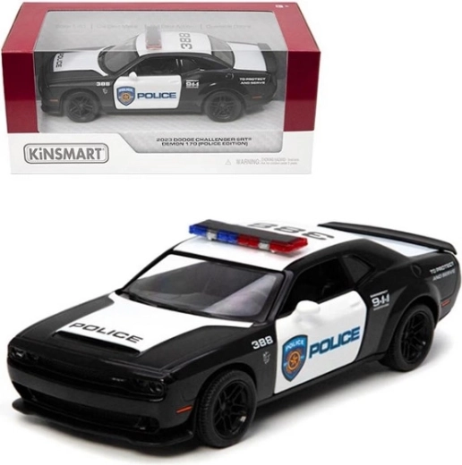 Kinsmart Dodge Challenger Demon policía 2023 1:40